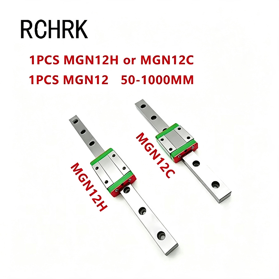 Linear Rail Mgn12H Set - Guía Lineal MGN12 de 12 mm,