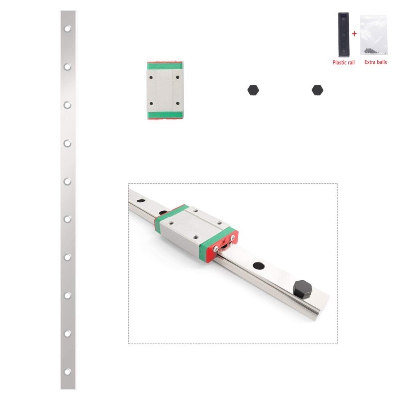 Guía Lineal MGN12 de 12 mm, Ri - Linear Rail Mgn12H Set reseña y precio