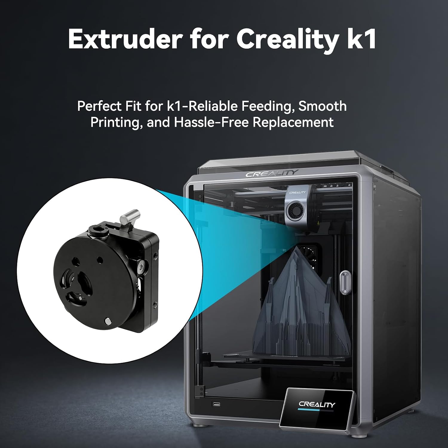 Extrusora K1/K1 Max/K1C/K1 SE, - Direct Drive Dual Gear Extruder High Speed reseña y precio